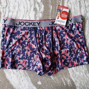 Jockey Men's Chafe Proof Pouch Boxer Trunk Underwear NEW Size XL